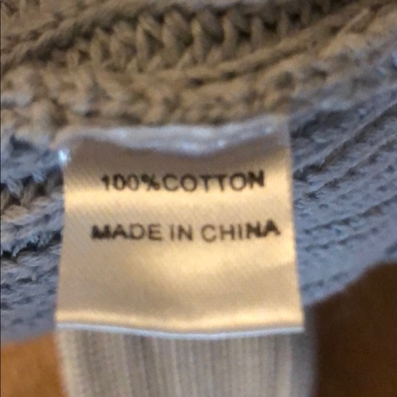 Acrobat Blue Ombré Cotton Sweater - Picture 5 of 5